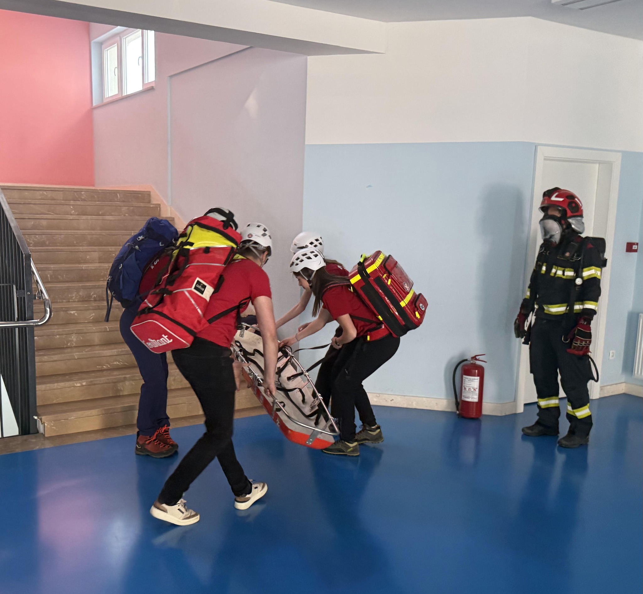 Edukacija učenika i djelatnika Osnovne škole Ivana Mažuranića Posušje iz područja zaštite i spašavanja